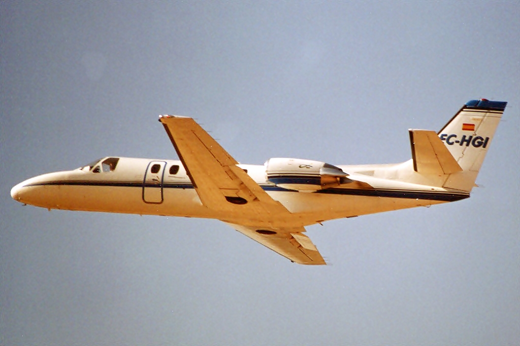 EC-HGI · Cessna 550 Citation II · (FAO / LPFR)