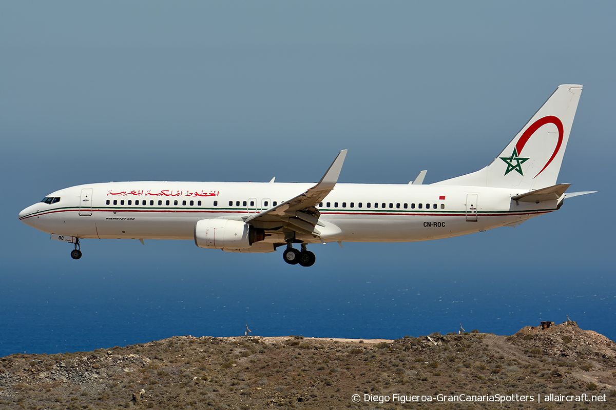 CN-ROC · Boeing 737-8B6(WL) · (LPA / GCLP)