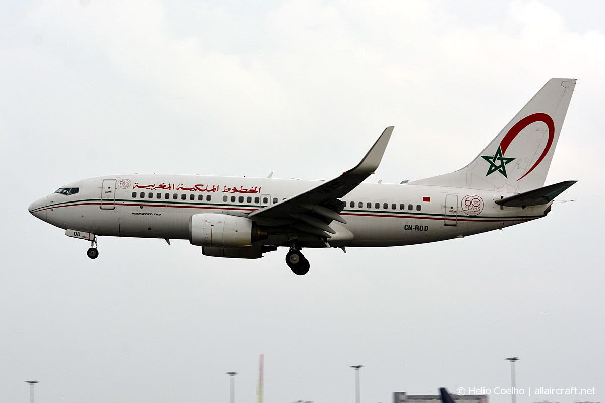 CN-ROD · Boeing 737-7B6(WL) · (LIS / LPPT)