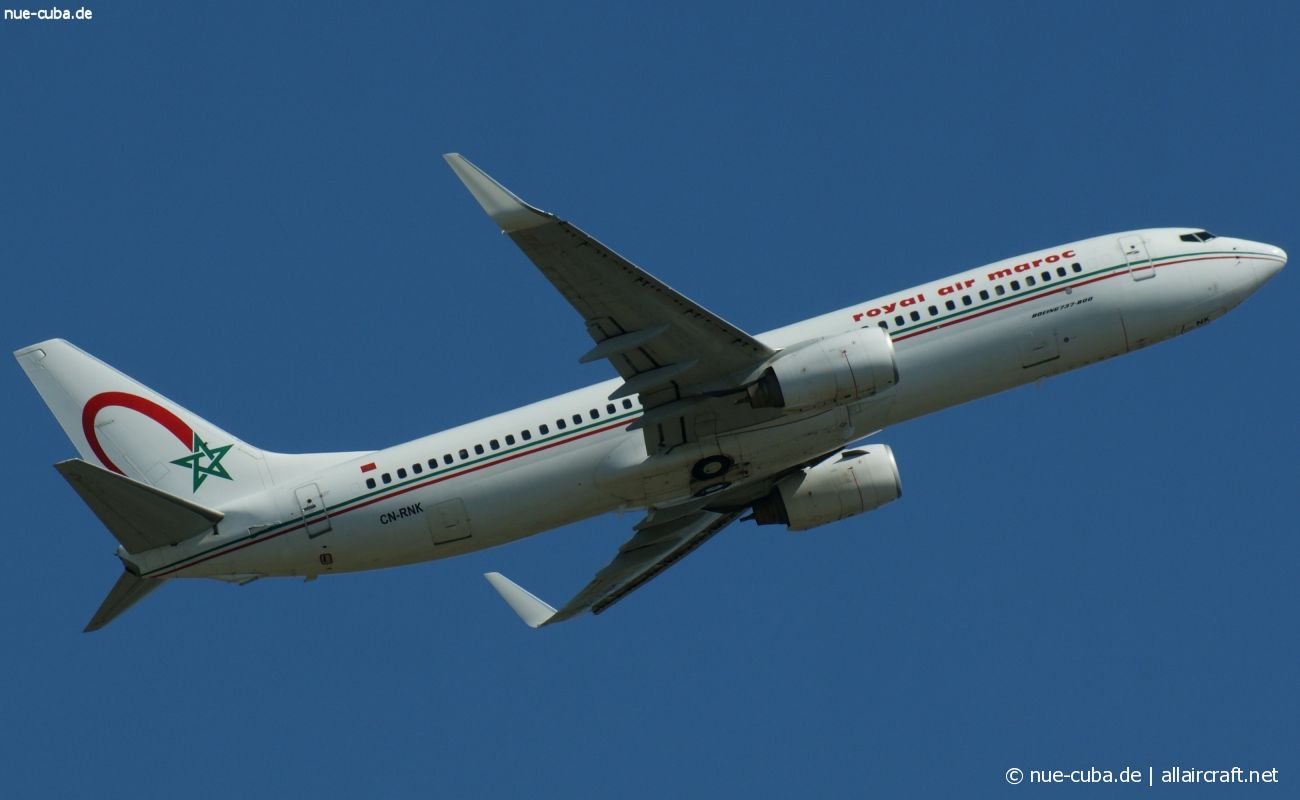 CN-RNK · Boeing 737-8B6(WL) · (ORY / LFPO)