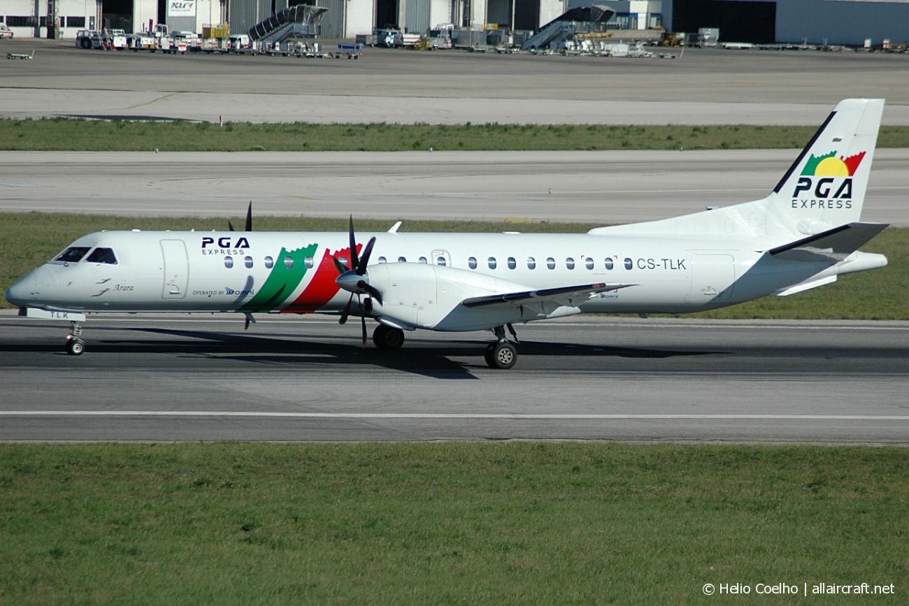CS-TLK · Saab 2000 · (LIS / LPPT)