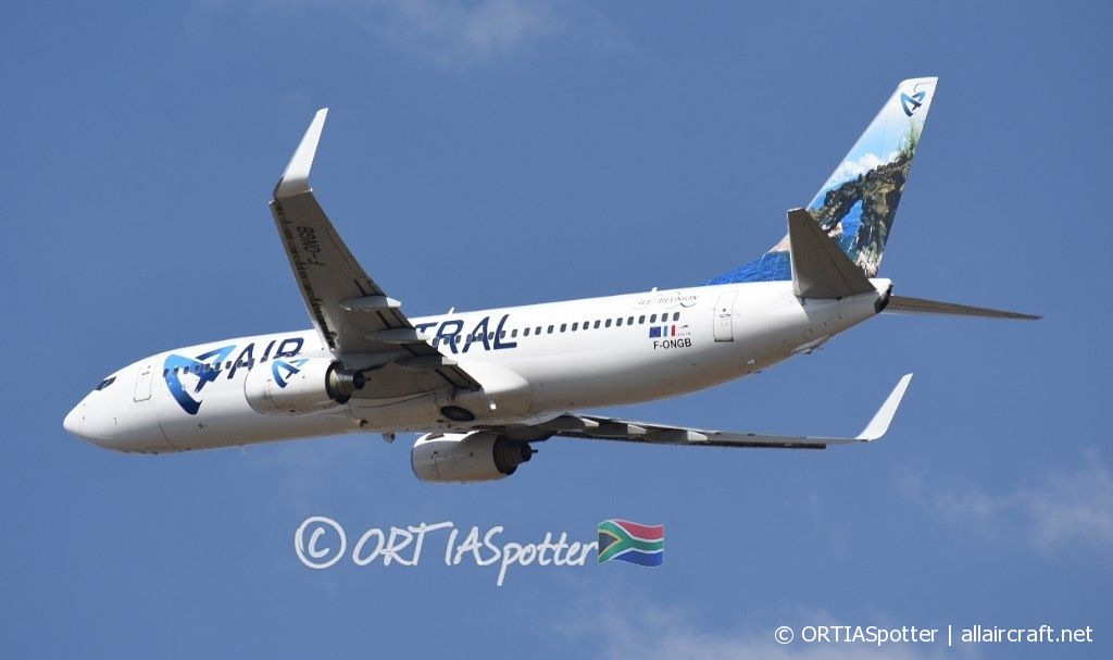 F-ONGB · Boeing 737-89M(WL) · (JNB / FAOR)
