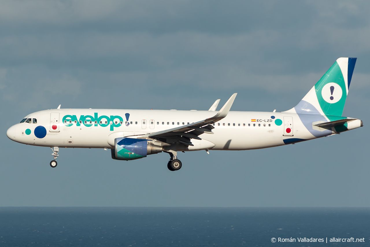 EC-LZD · Airbus A320-214(WL) · (LPA / GCLP)
