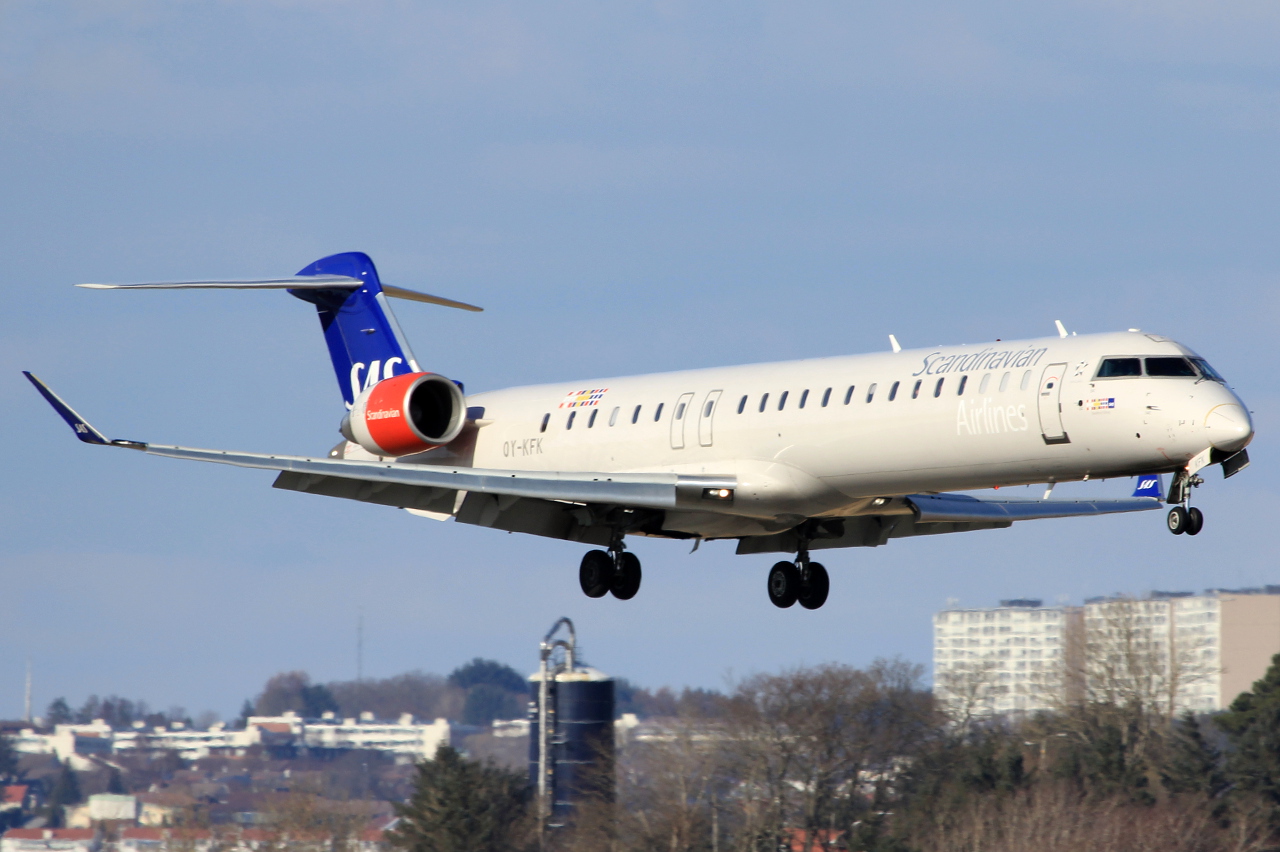 OY-KFK · Bombardier CRJ-900LR · (SVG / ENZV)