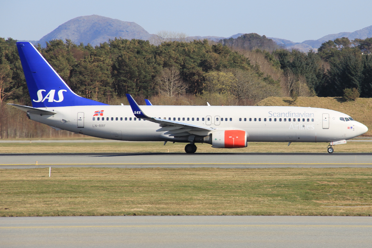 LN-RRF · Boeing 737-85P(WL) · (SVG / ENZV)