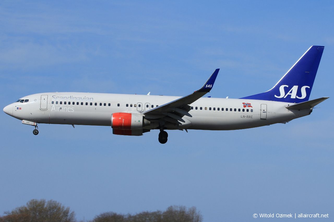 LN-RRE · Boeing 737-85P(WL) · (SVG / ENZV)