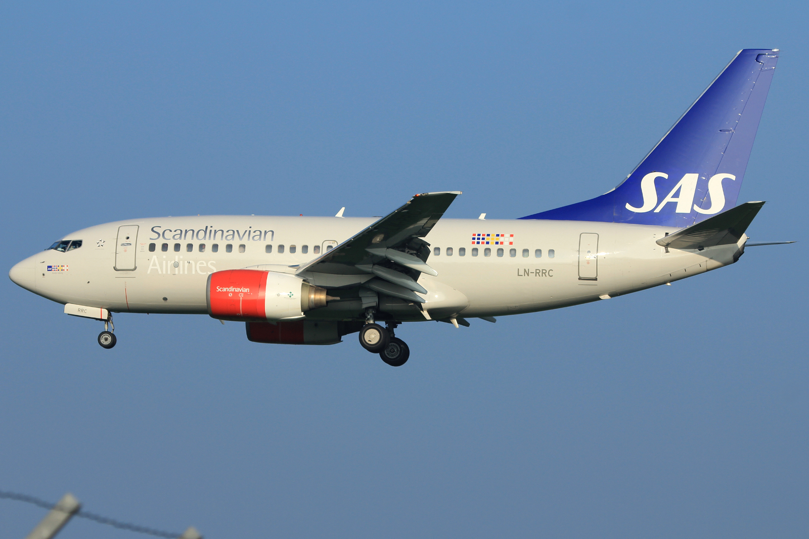 LN-RRC · Boeing 737-683 · (SVG / ENZV)