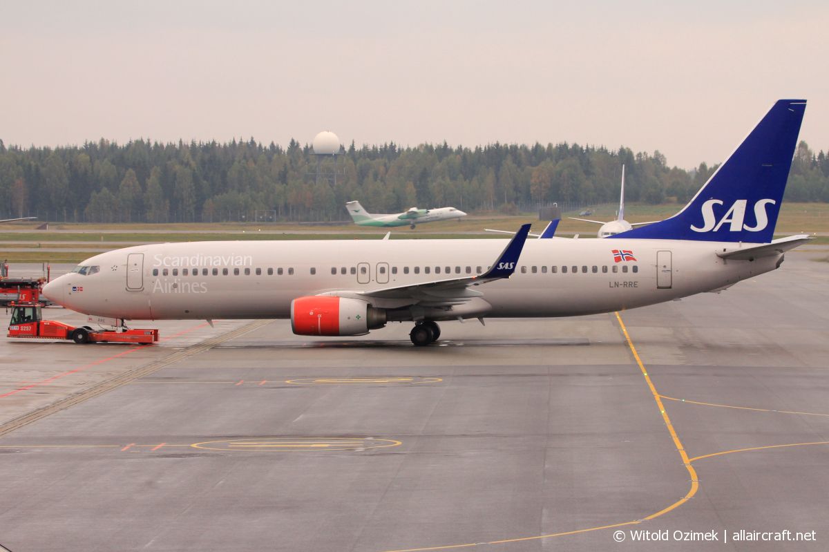 LN-RRE · Boeing 737-85P(WL) · (OSL / ENGM)