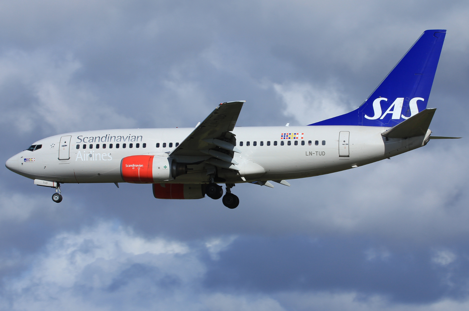 LN-TUD · Boeing 737-705 · (SVG / ENZV)