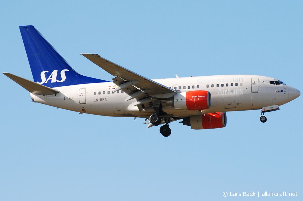 LN-RPA · Boeing 737-683 · (CPH / EKCH)