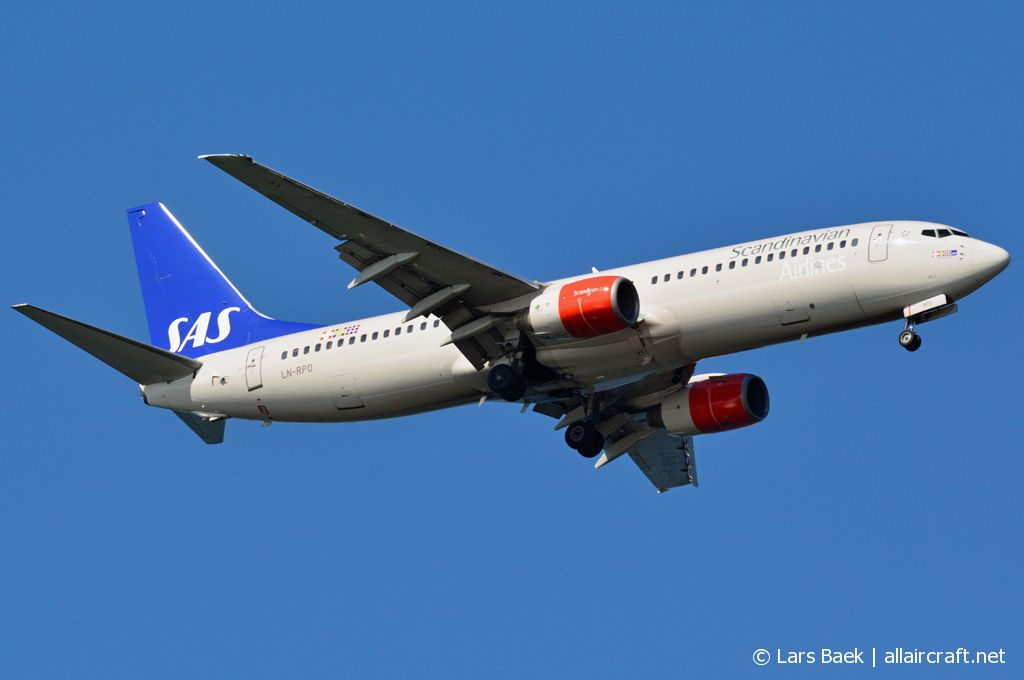 LN-RPO · Boeing 737-883 · (CPH / EKCH)