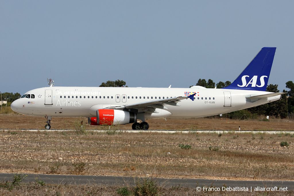 OY-KAN · Airbus A320-232 · (MLA / LMML)