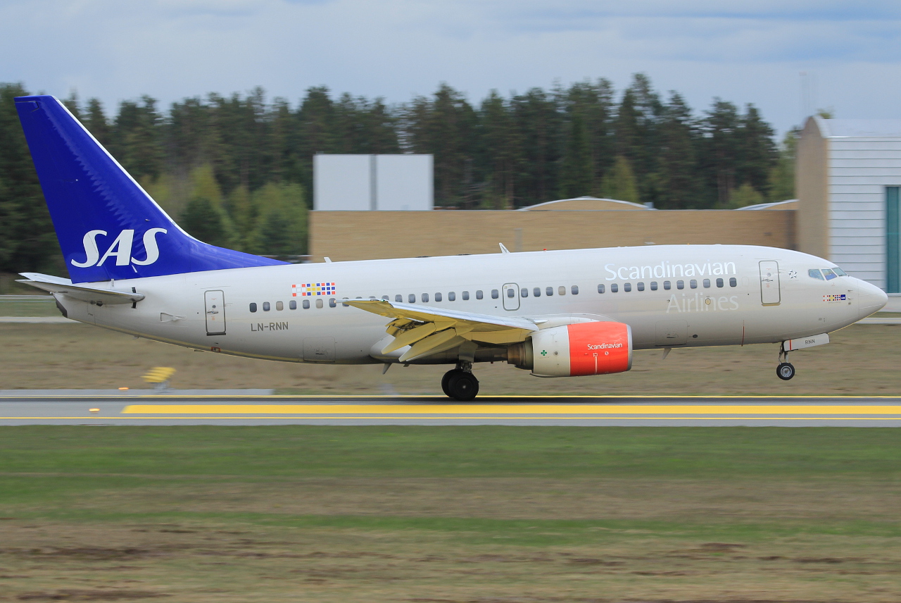 LN-RNN · Boeing 737-783 · (OSL / ENGM)