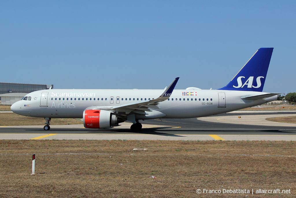 SE-ROM · Airbus A320-251N · (MLA / LMML)