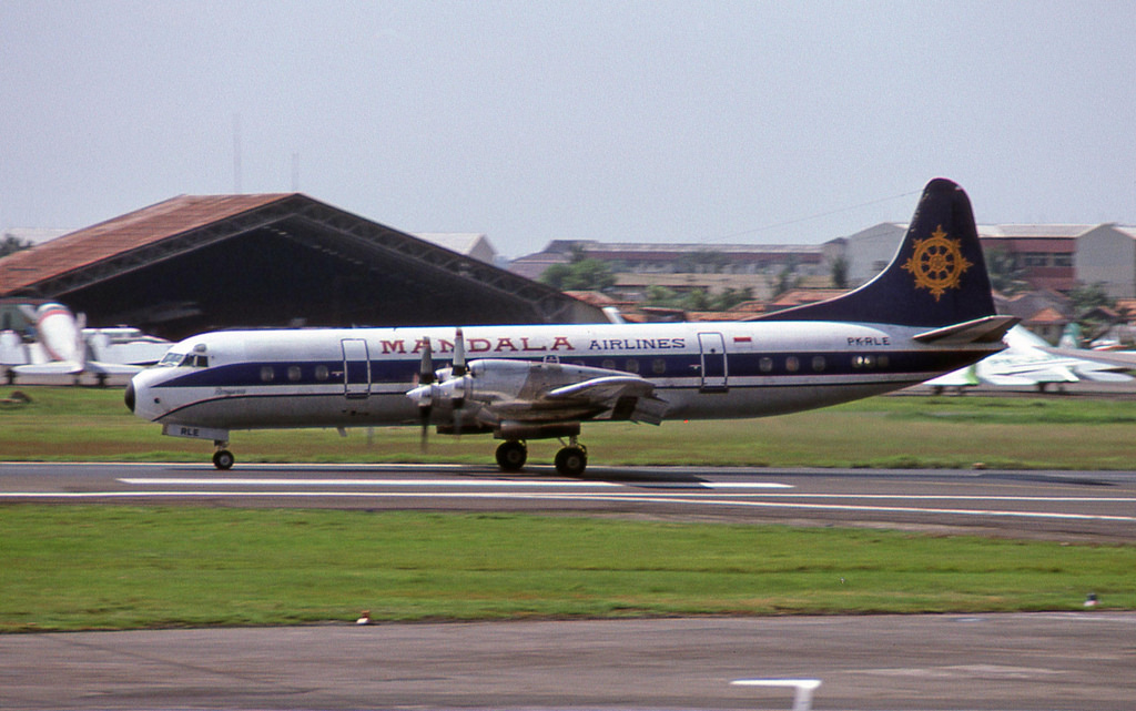 PK-RLE · Lockheed L-188A Electra · (JKT / WIID)
