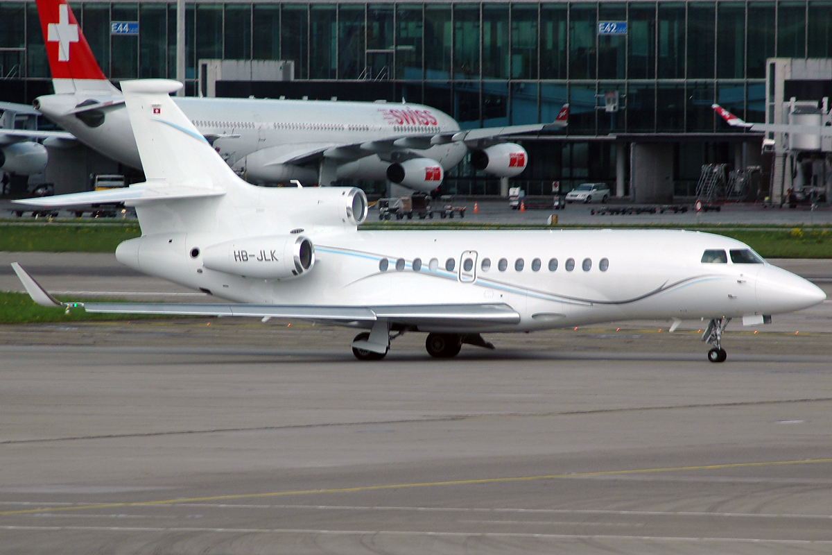 HB-JLK · Dassault Falcon 7X · (ZRH / LSZH)