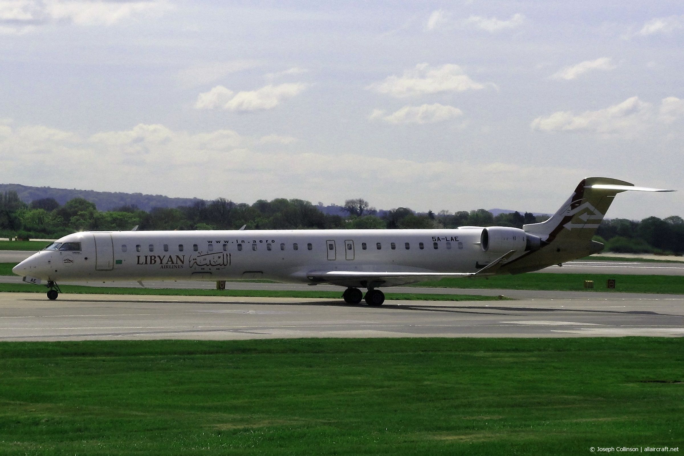 5A-LAE · Bombardier CRJ-900ER · (MAN / EGCC)