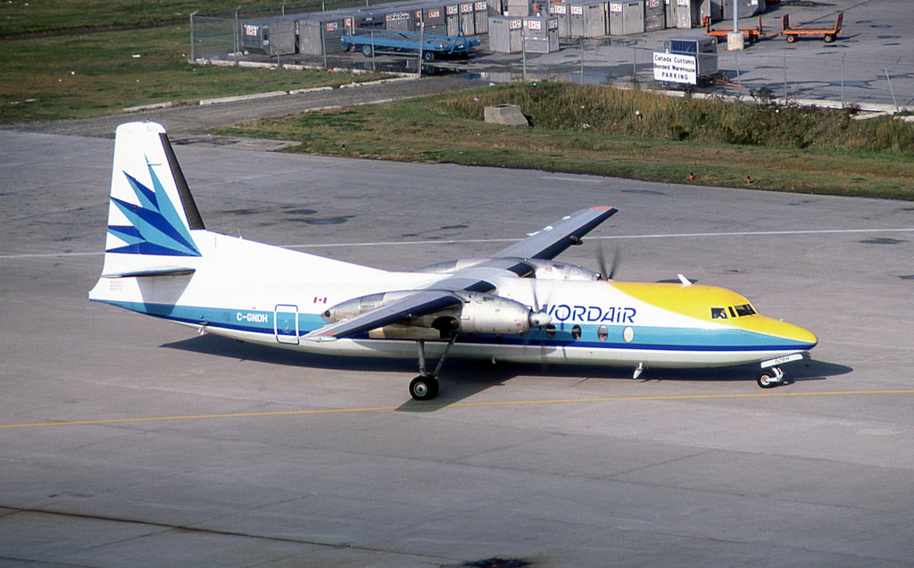 C-GNDH · Fairchild Hiller FH-227B · (YYZ / CYYZ)