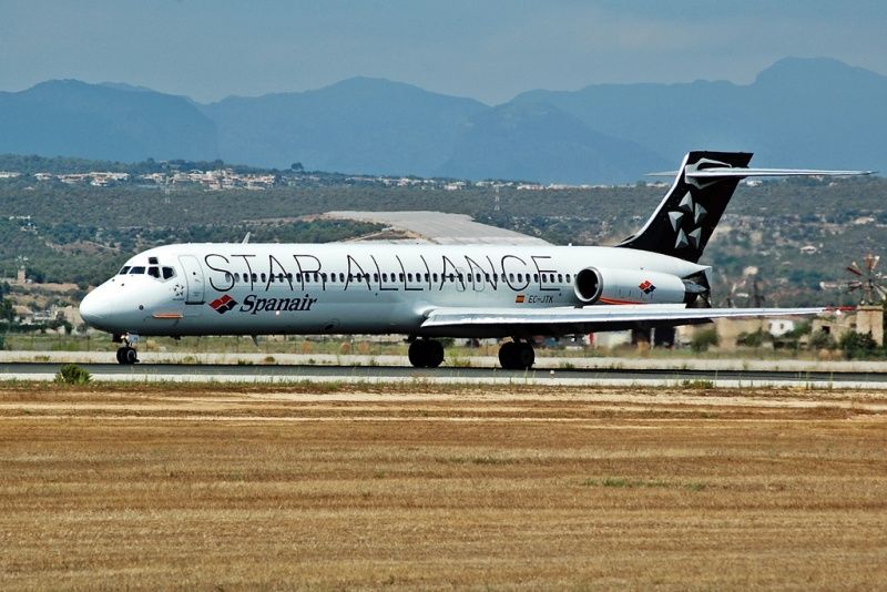 EC-JTK · McDonnell Douglas MD-87 · (PMI / LEPA / LESJ)
