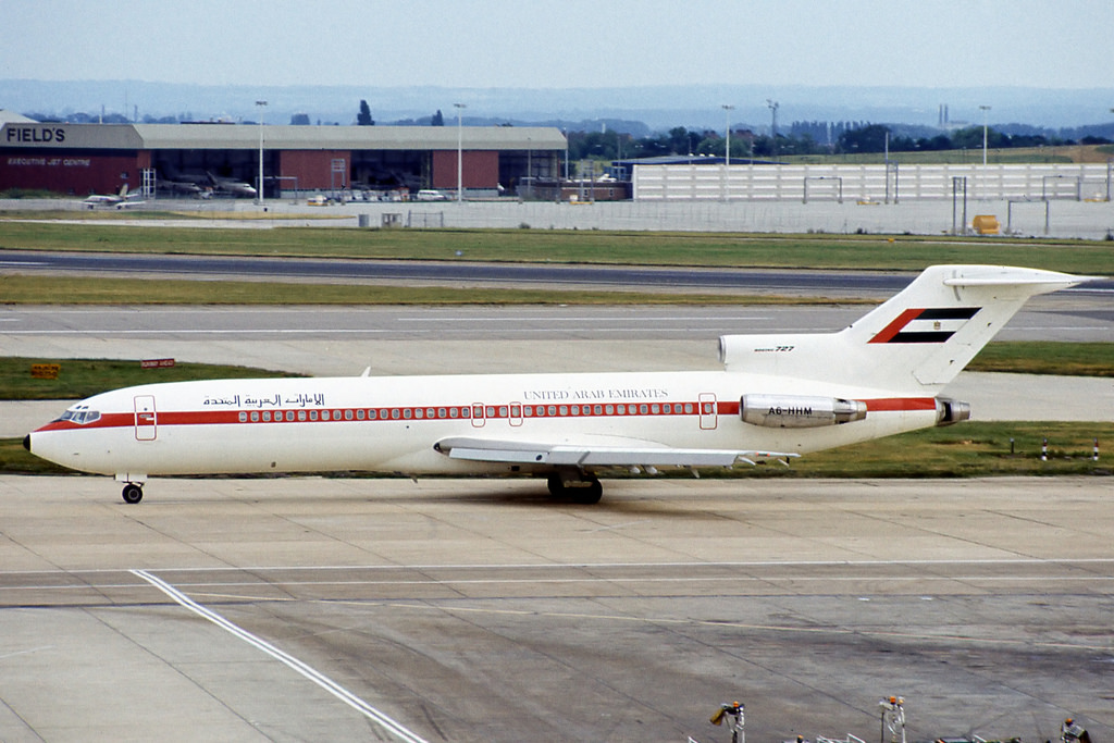 A6-HHM · Boeing 727-264/Adv · (LHR / EGLL)