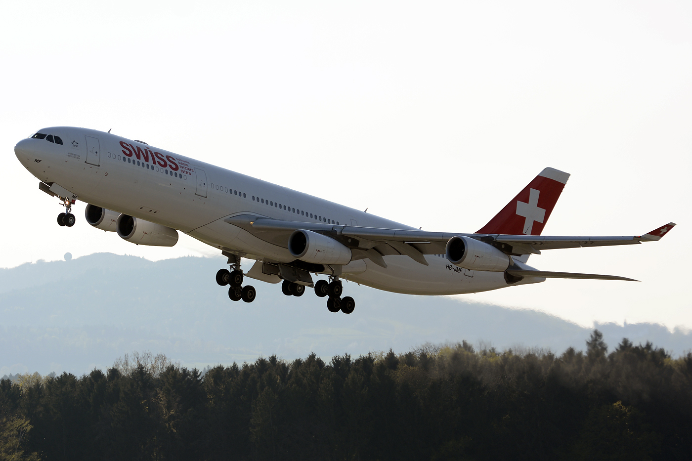 HB-JMF · Airbus A340-313 · (ZRH / LSZH)