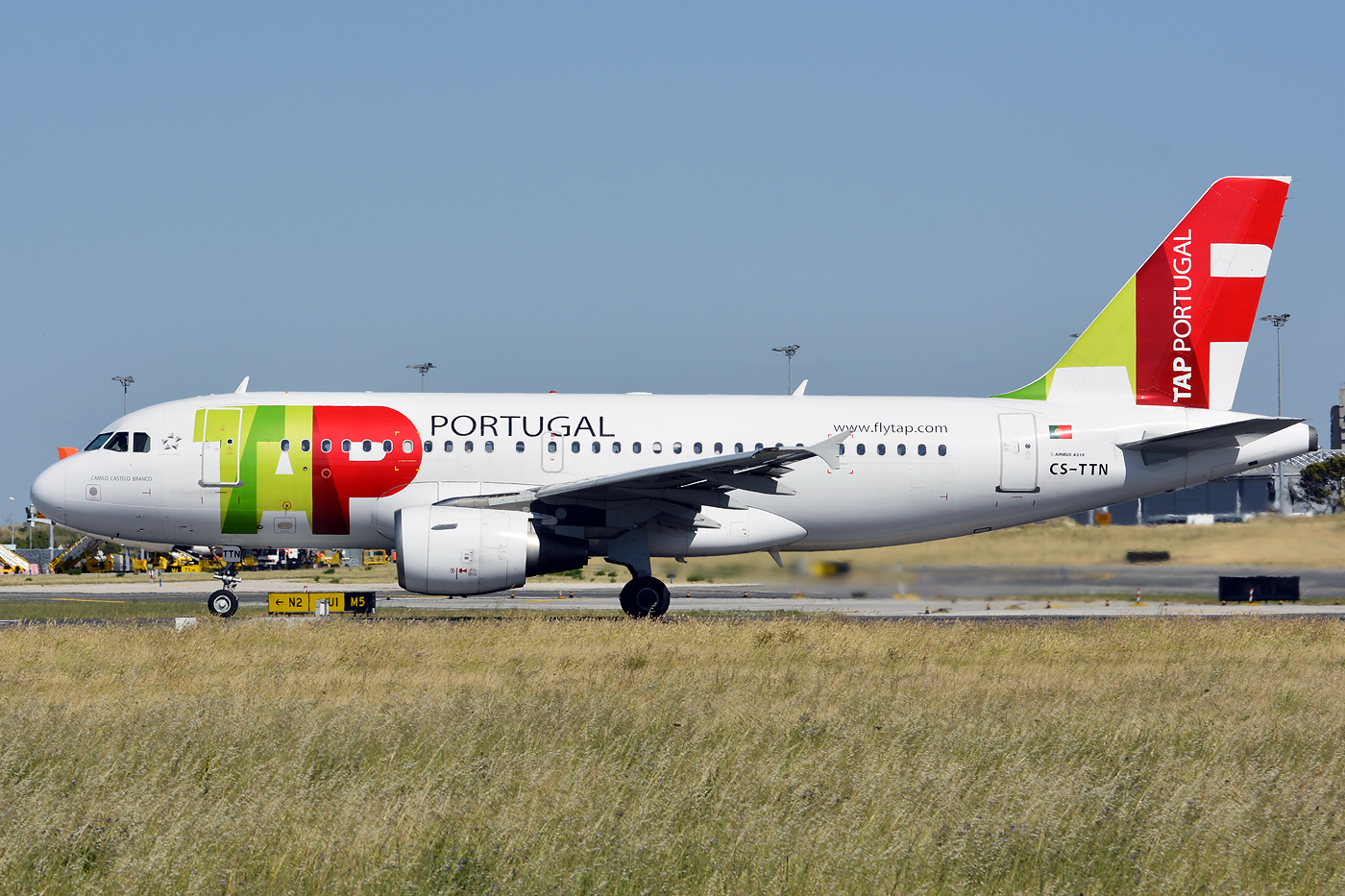 CS-TTN · Airbus A319-111 · (LIS / LPPT)