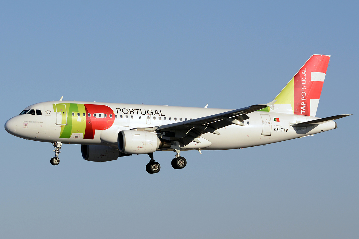 CS-TTV · Airbus A319-112 · (LIS / LPPT)