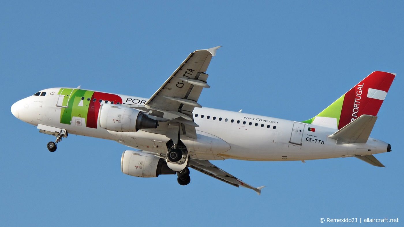 CS-TTA · Airbus A319-111 · (FAO / LPFR)