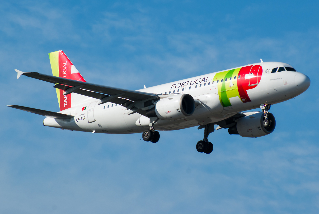 CS-TTC · Airbus A319-111 · (OPO / LPPR)