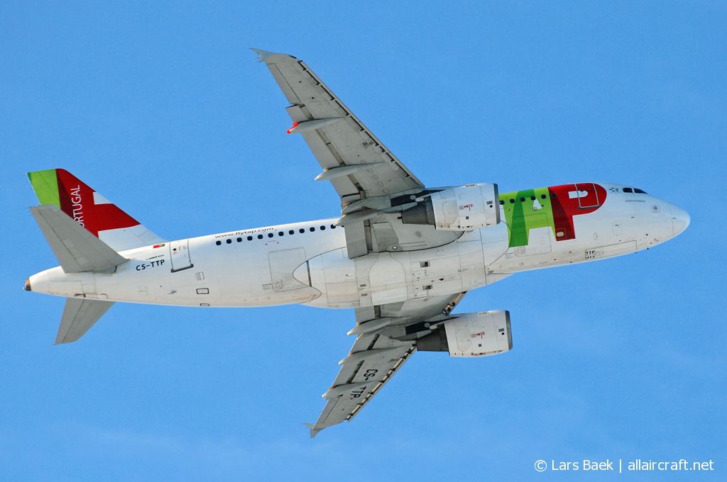 CS-TTP · Airbus A319-111 · (CPH / EKCH)