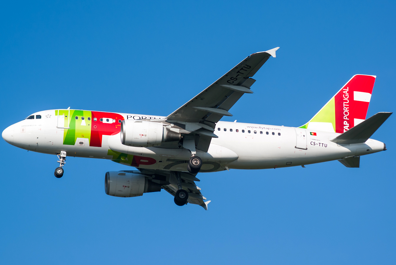 CS-TTU · Airbus A319-112 · (OPO / LPPR)