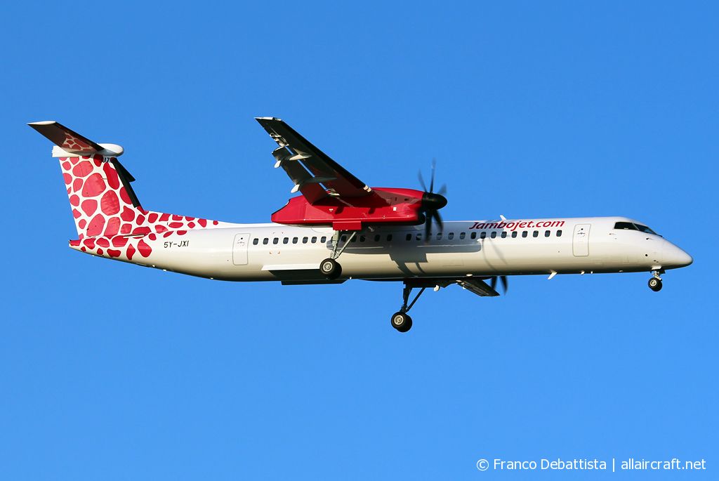 5Y-JXI · Bombardier Dash 8-Q402 · (MLA / LMML)