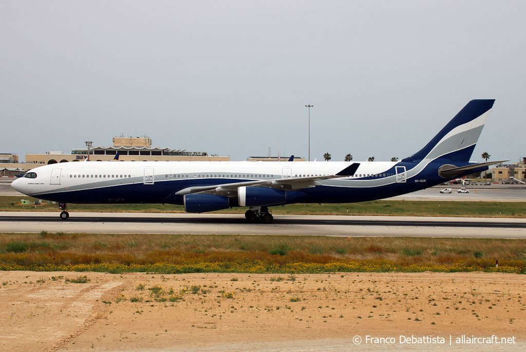 9H-SUN · Airbus A340-313 · (MLA / LMML)