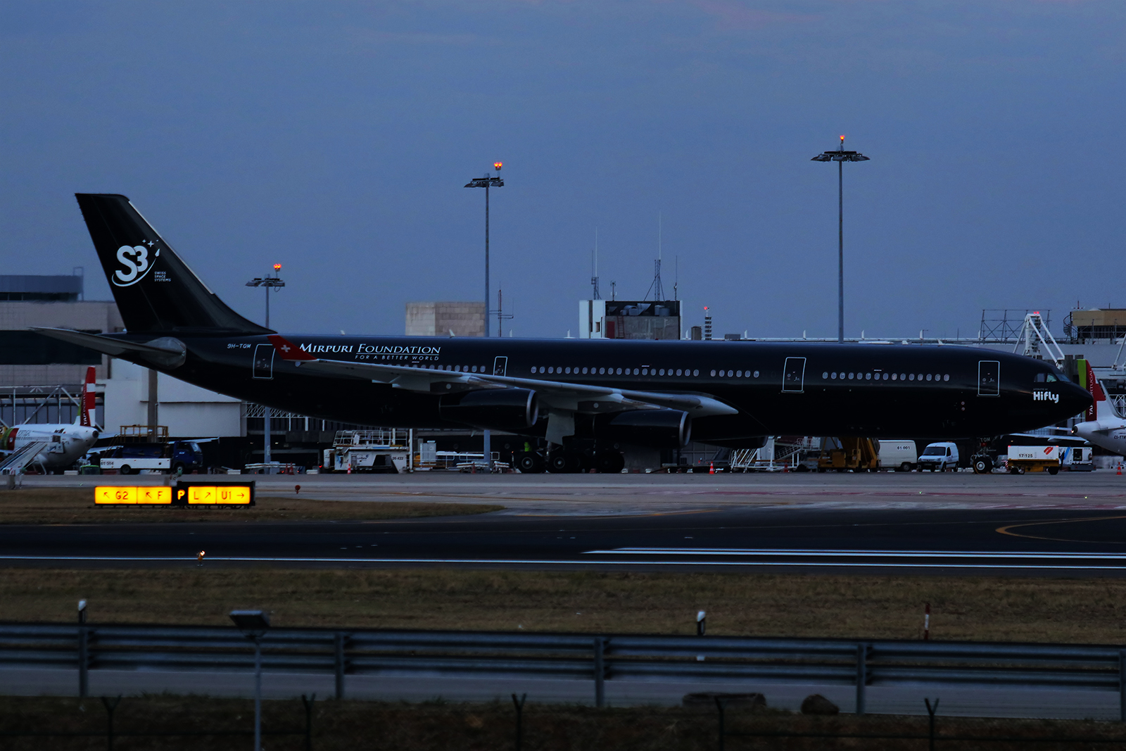 9H-TQM · Airbus A340-313 · (LIS / LPPT)