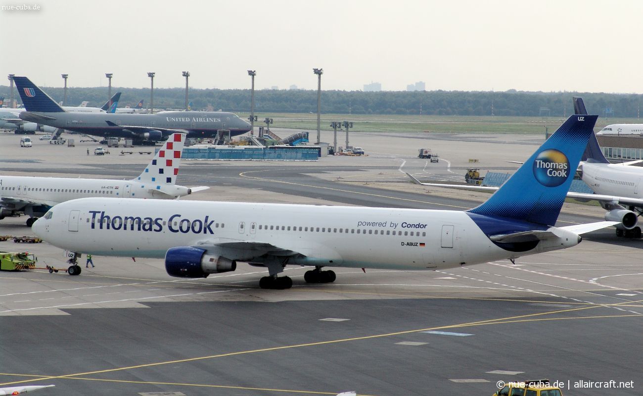 D-ABUZ · Boeing 767-330/ER · (FRA / EDDF)