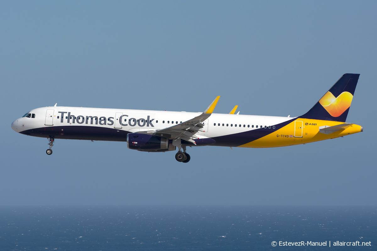 G-TCVD · Airbus A321-231(WL) · (TFS / GCTS)