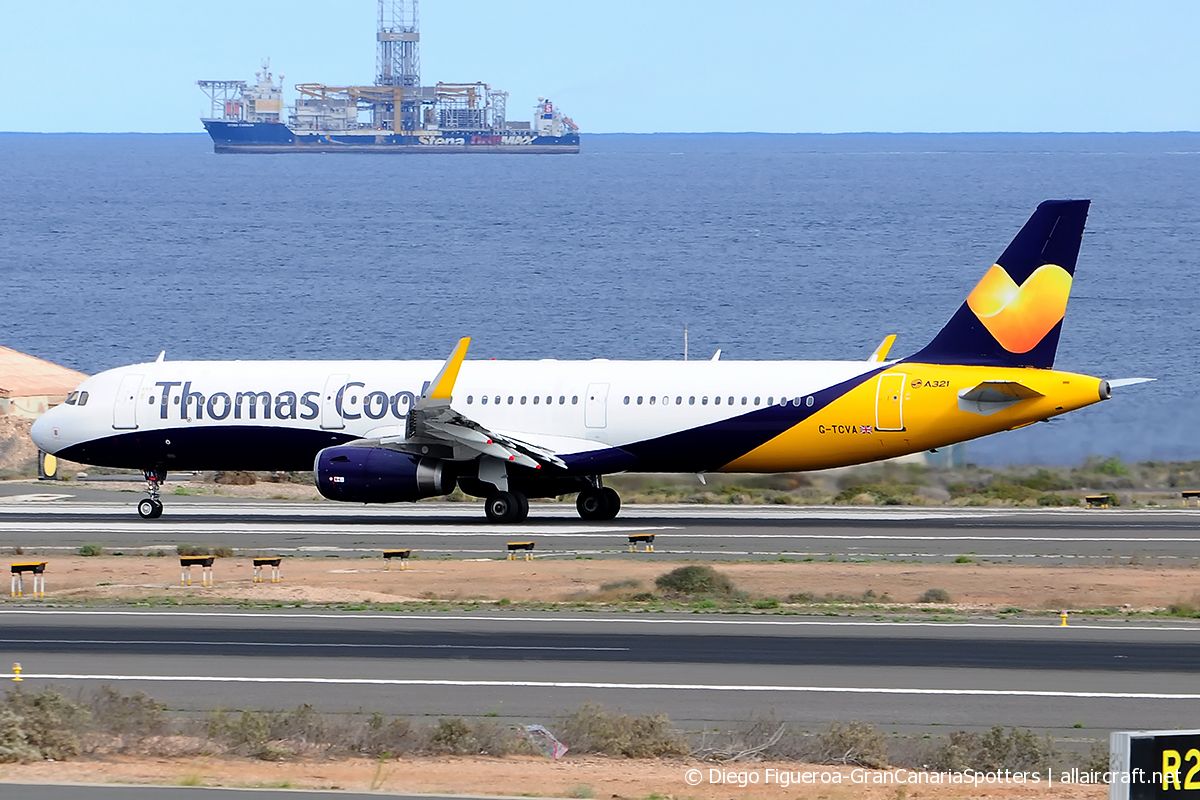 G-TCVA · Airbus A321-231(WL) · (LPA / GCLP)