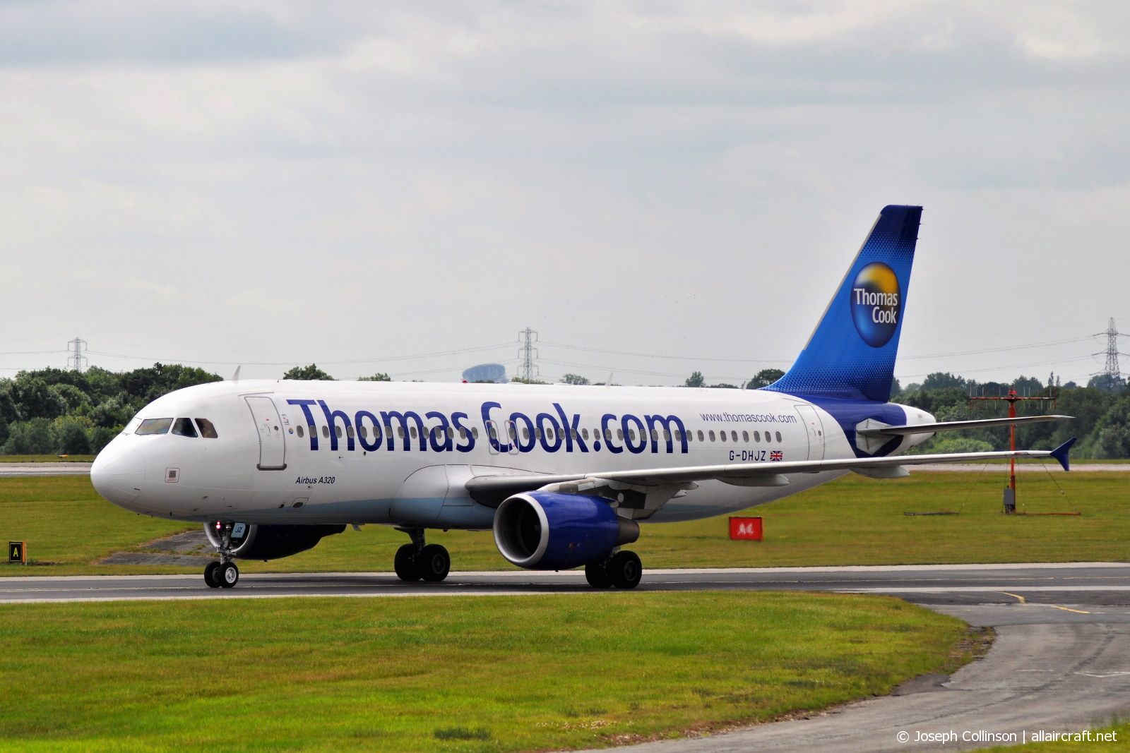 G-DHJZ · Airbus A320-214 · (MAN / EGCC)