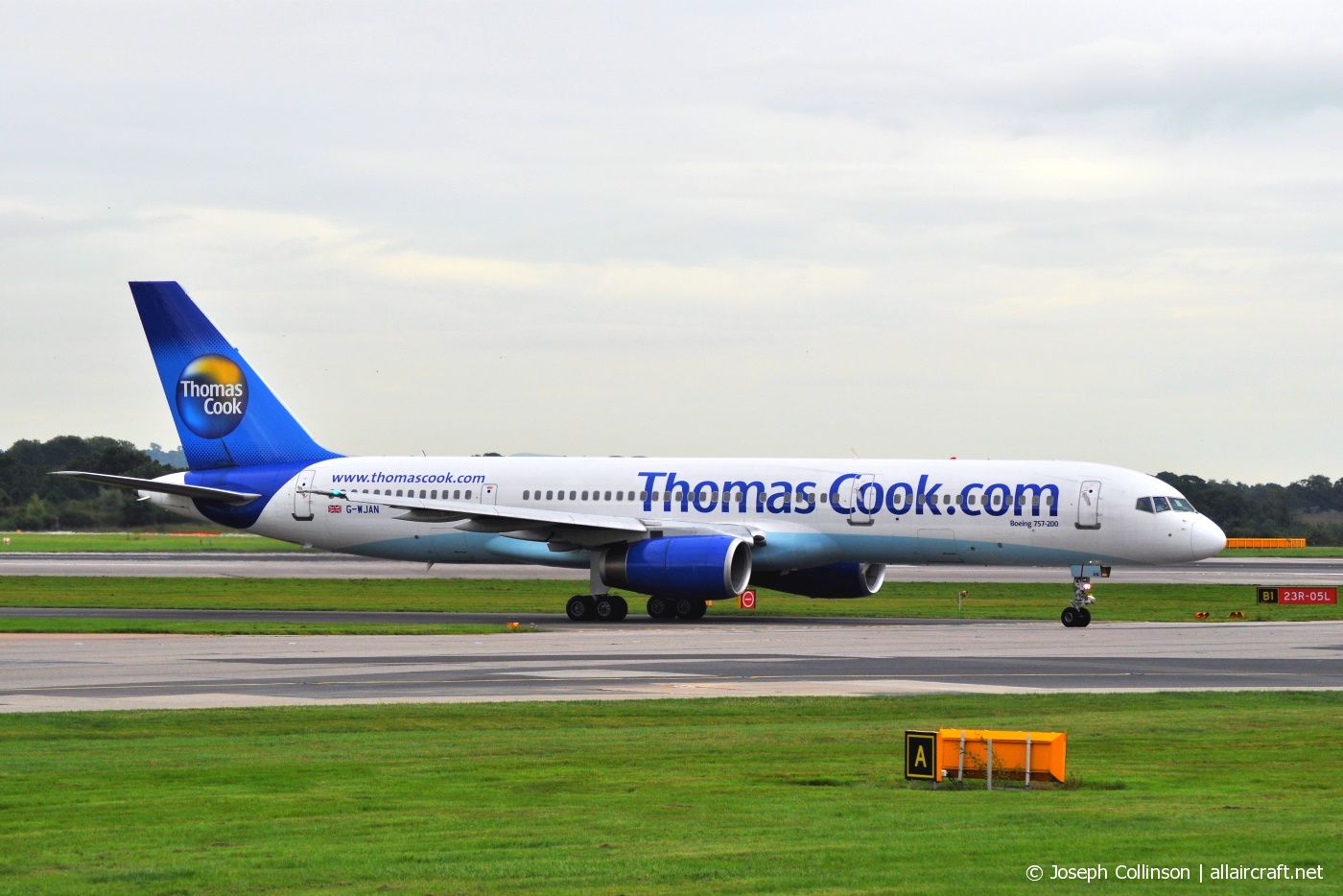G-WJAN · Boeing 757-21K · (MAN / EGCC)