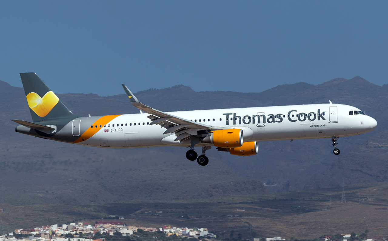 G-TCDD · Airbus A321-211(WL) · (LPA / GCLP)