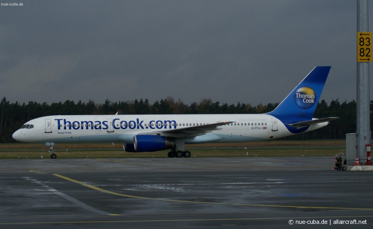 G-FCLI · Boeing 757-28A · (NUE / EDDN)
