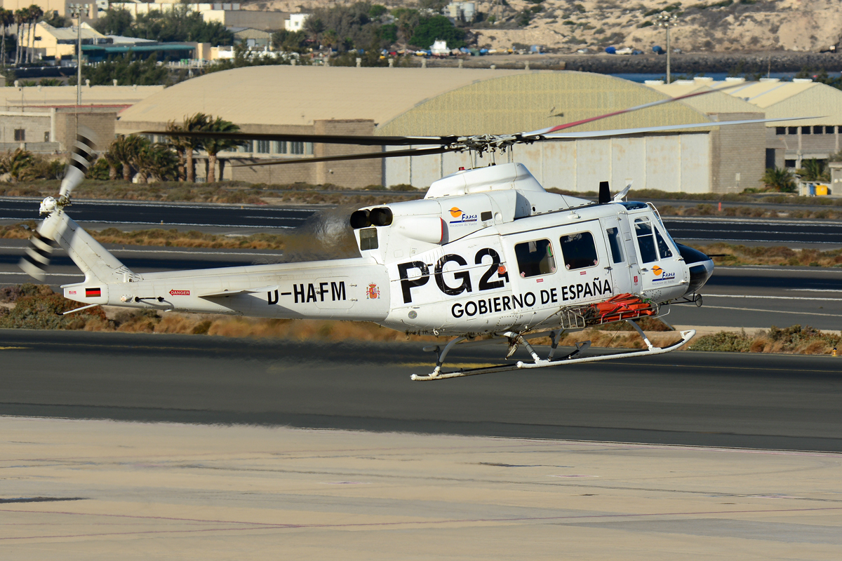 D-HAFM · Agusta-Bell AB-412 · (LPA / GCLP)