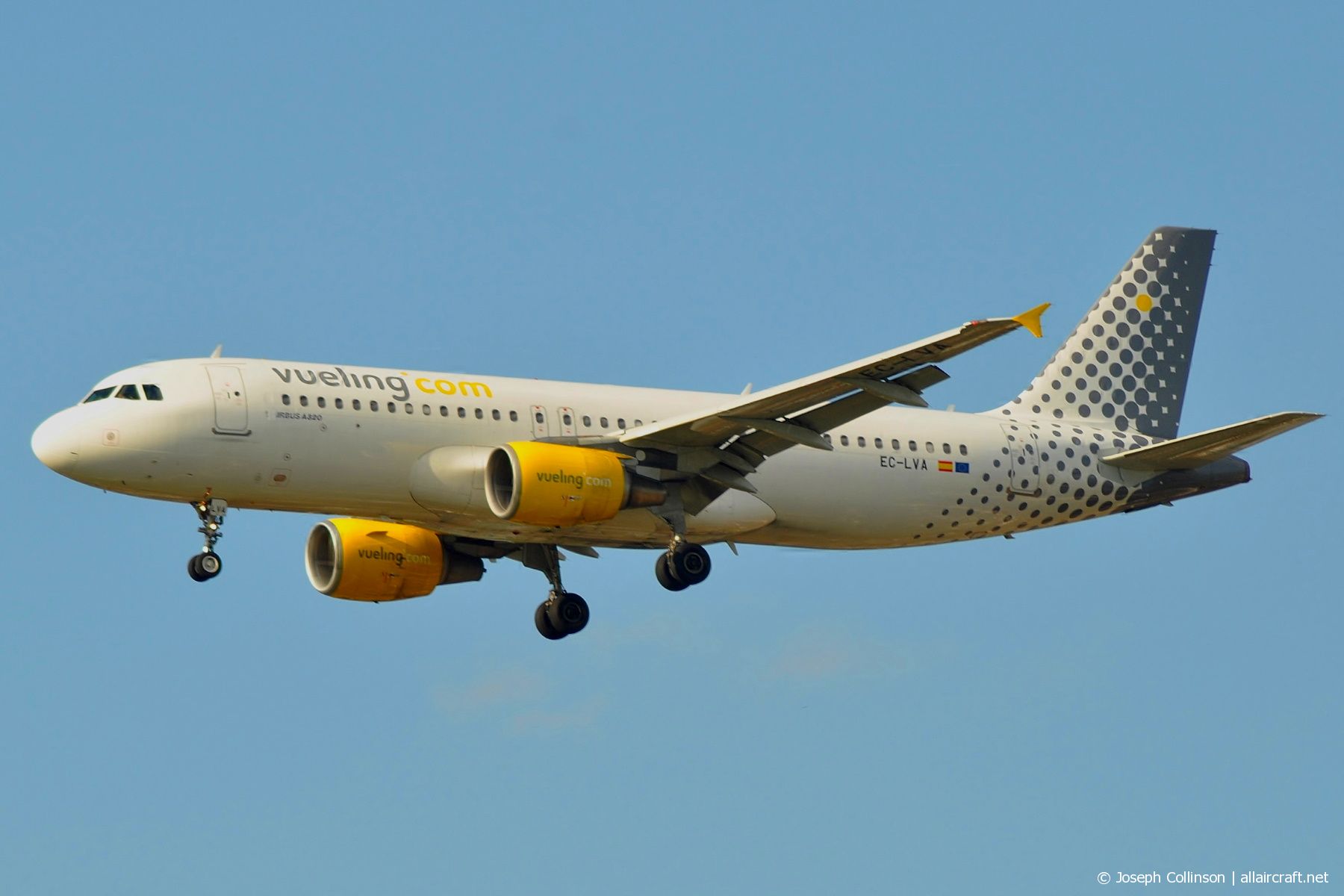EC-LVA · Airbus A320-214 · (LHR / EGLL)