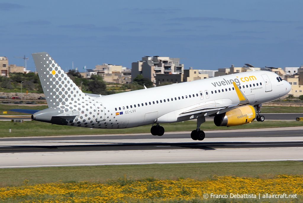 EC-LVV · Airbus A320-232(WL) · (MLA / LMML)