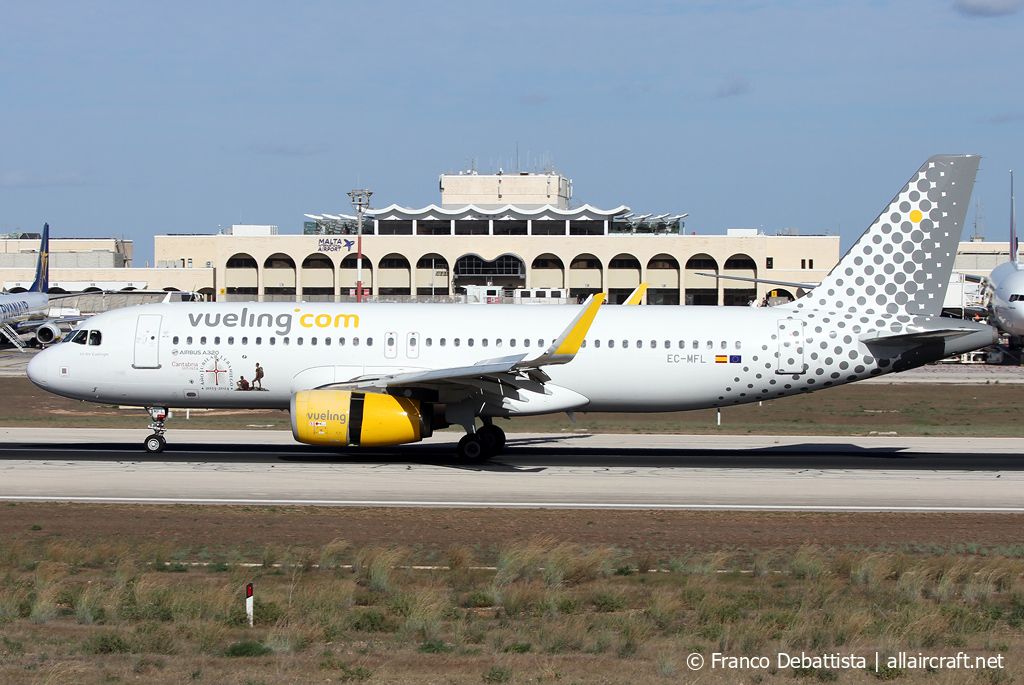 EC-MFL · Airbus A320-232(WL) · (MLA / LMML)