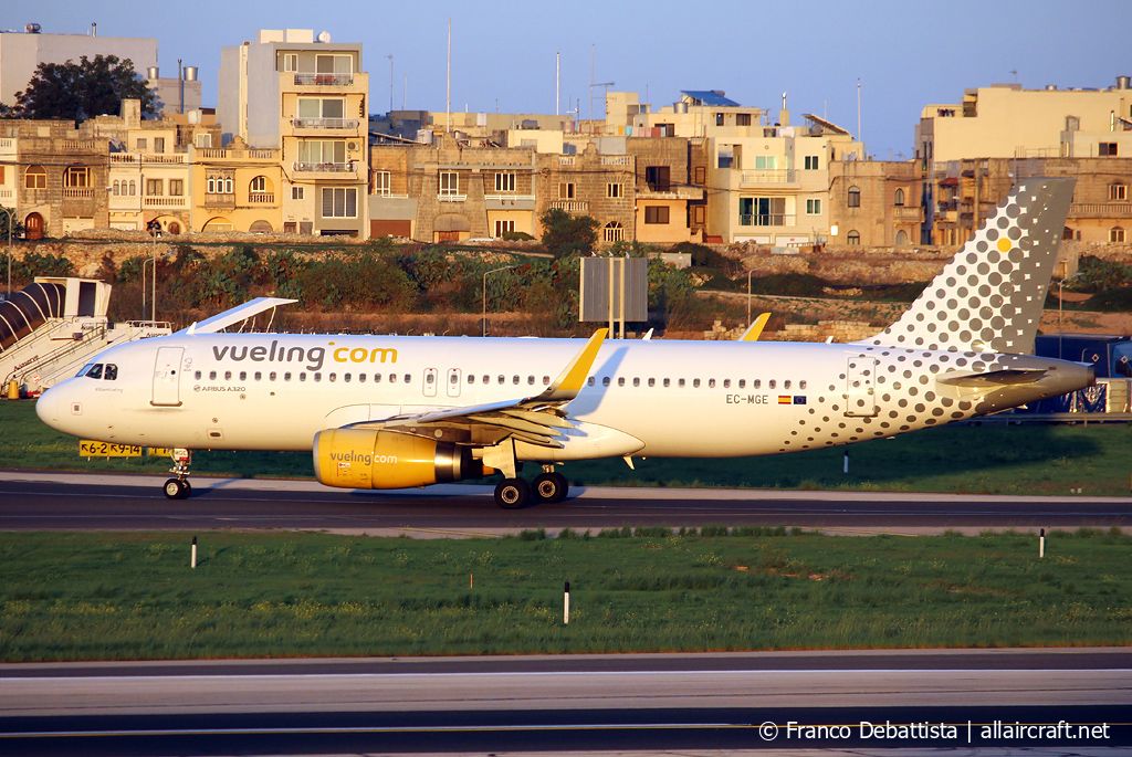 EC-MGE · Airbus A320-232(WL) · (MLA / LMML)