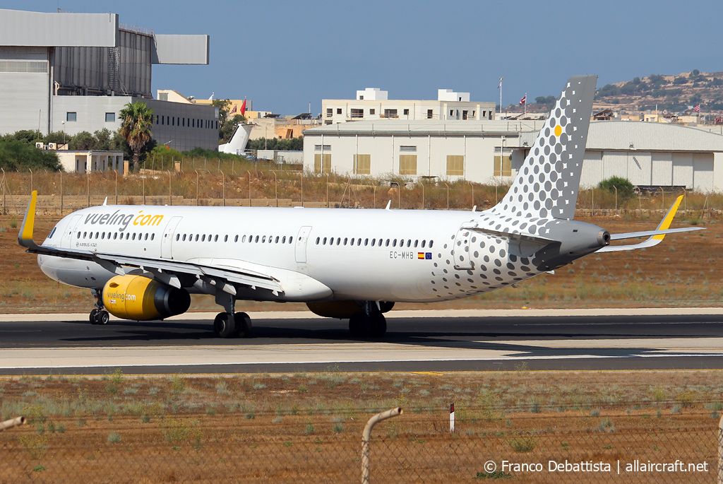 EC-MHB · Airbus A321-231(WL) · (MLA / LMML)