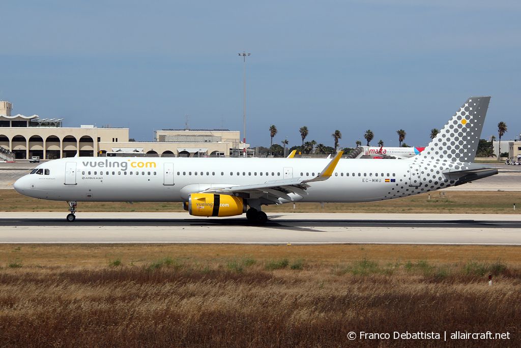 EC-MMU · Airbus A321-231(WL) · (MLA / LMML)