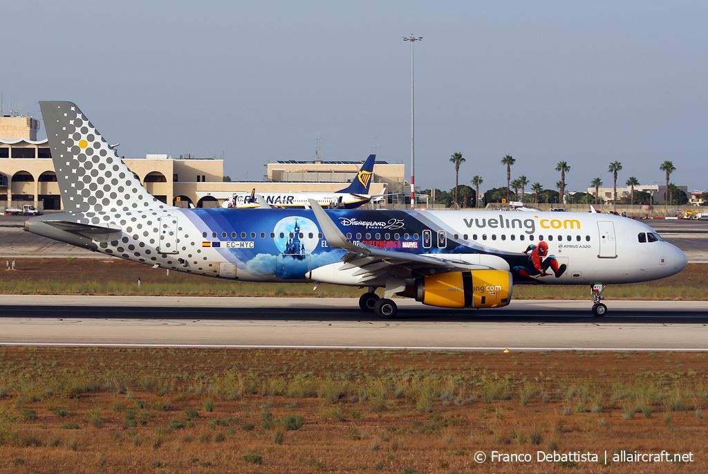 EC-MYC · Airbus A320-232(WL) · (MLA / LMML)