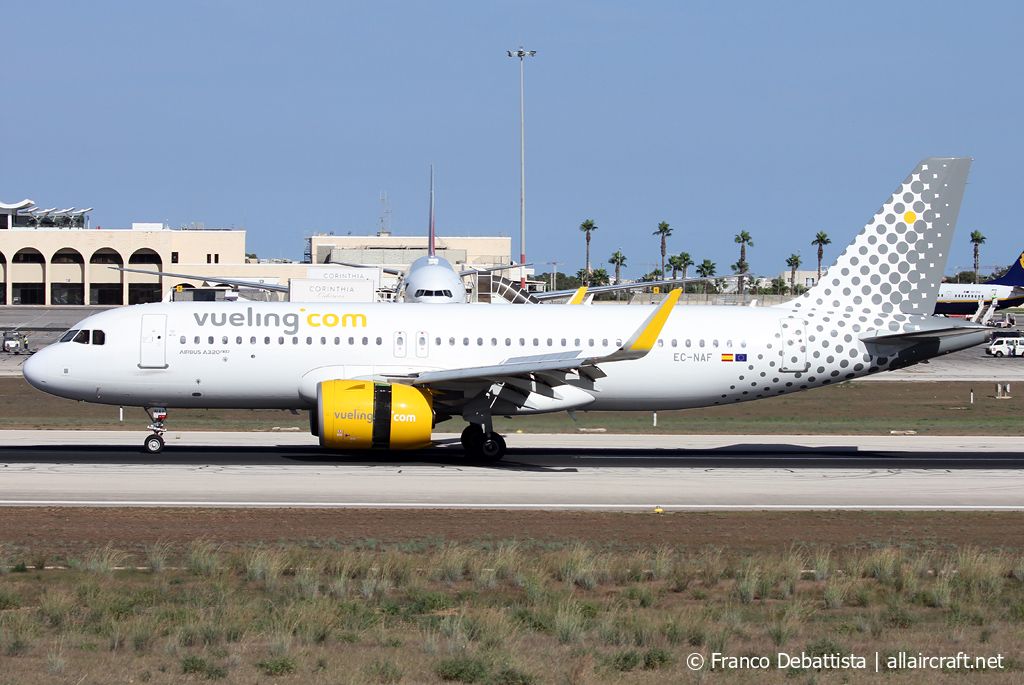 EC-NAF · Airbus A320-271N · (MLA / LMML)